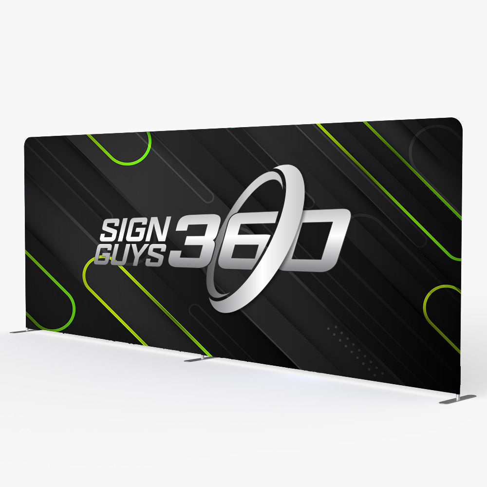 20ft Tension Fabric Display - Straight