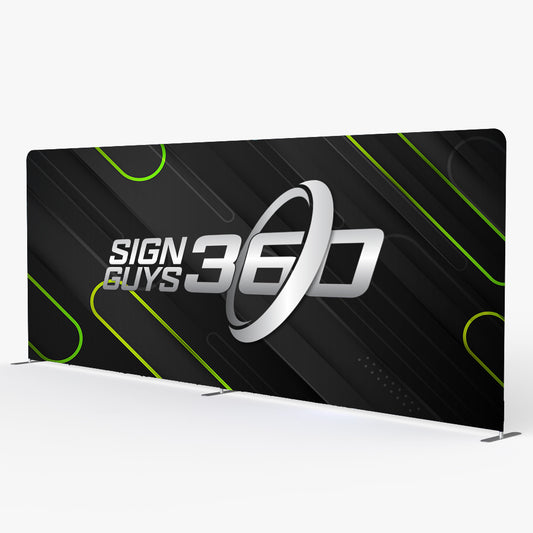20ft Tension Fabric Display - Straight