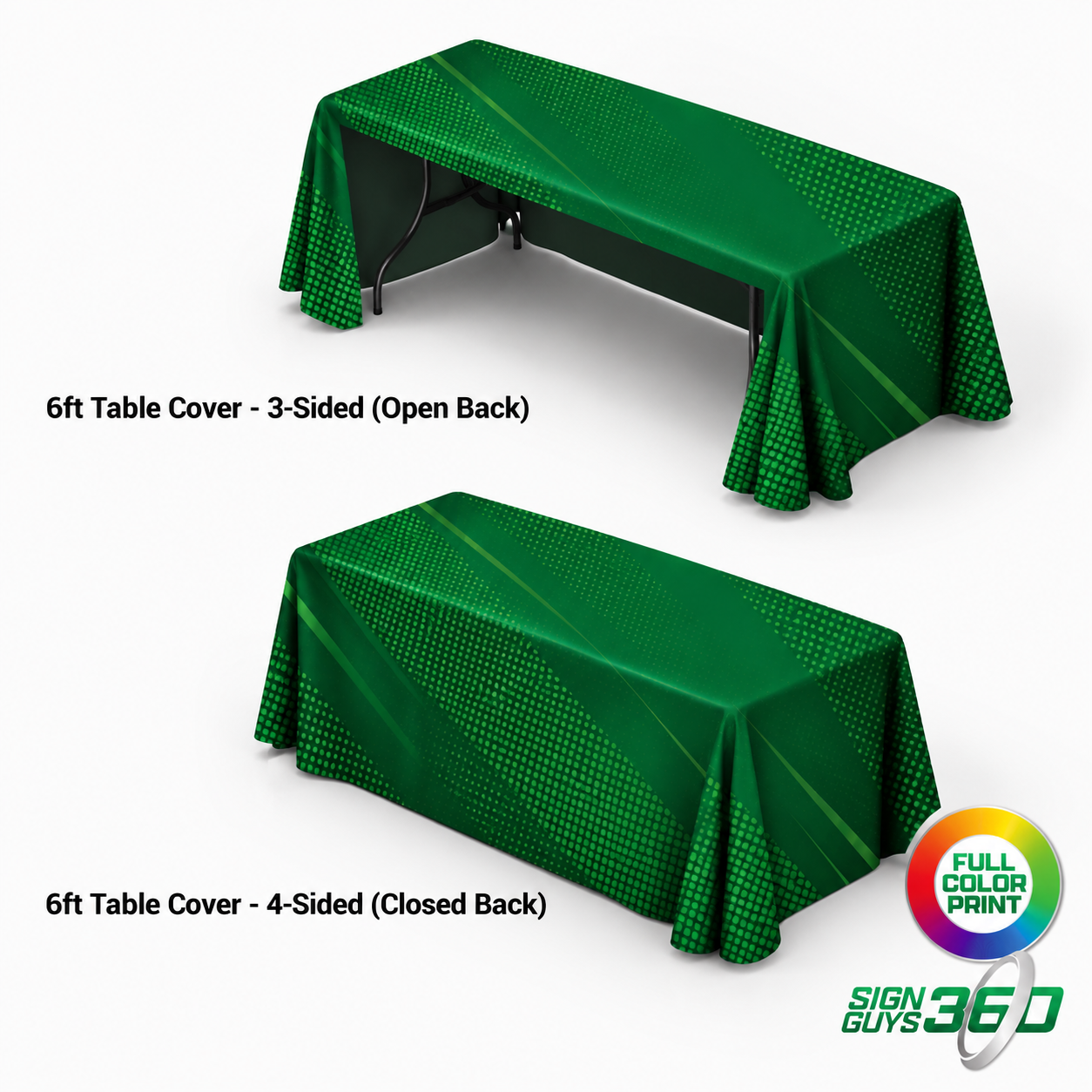 6ft Table Cover