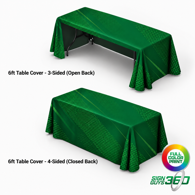 6ft Table Cover