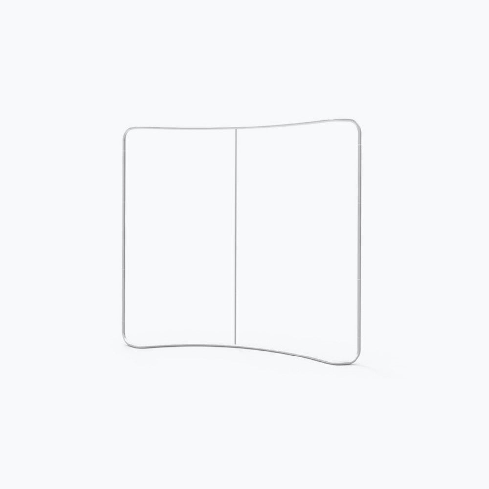8ft Tension Fabric Display - Curved
