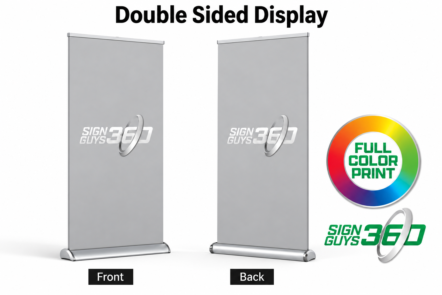 Deluxe Retractable Banner Stand
