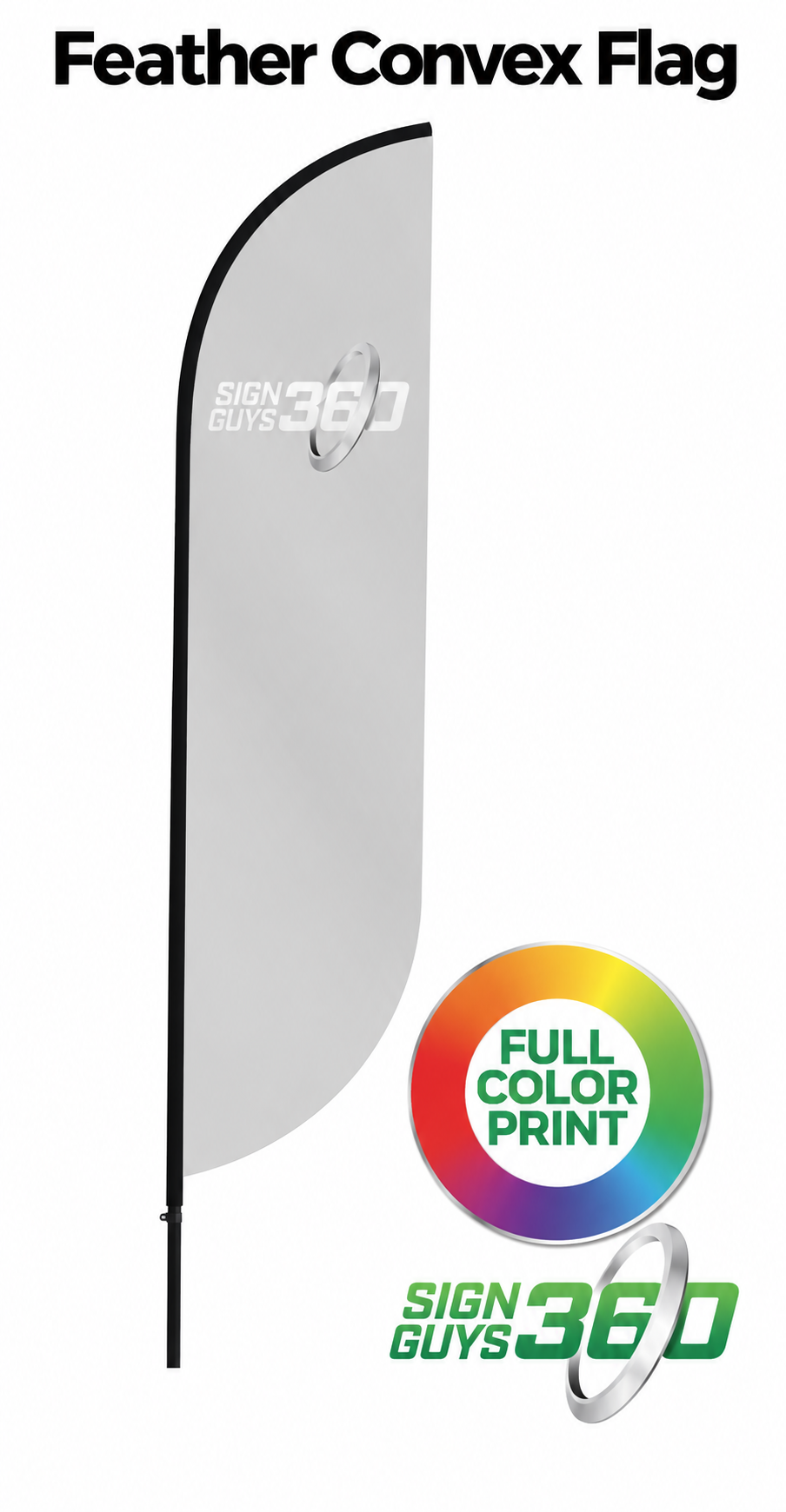 Feather Convex Flag - USL
