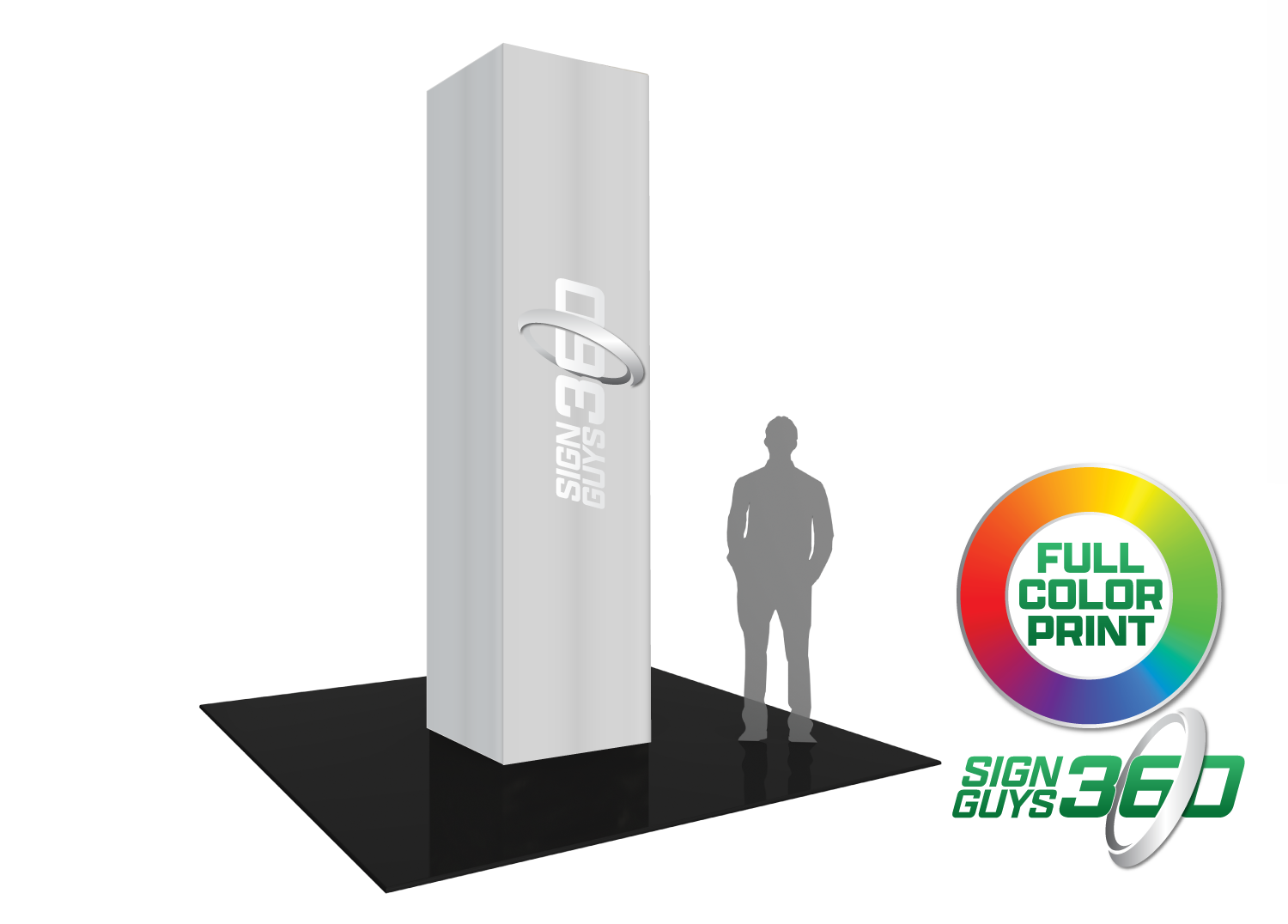 Four Sided Tower 01 Tension Fabric Structure