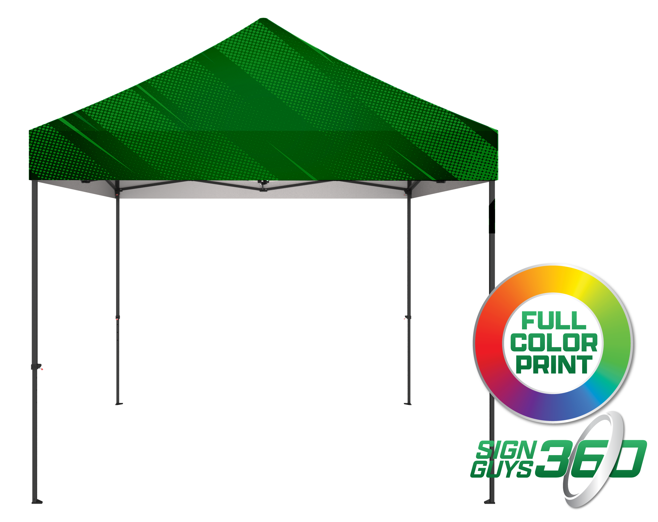 tent color 10' x 10' Full Color Tent