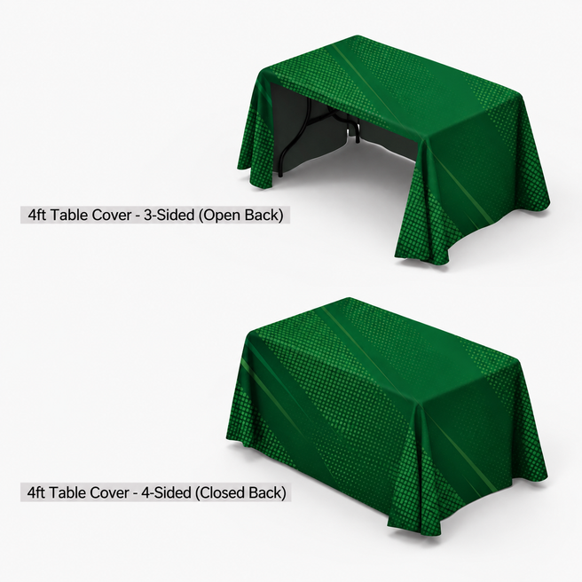 4ft Table Cover