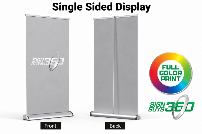 Deluxe Retractable Banner Stand