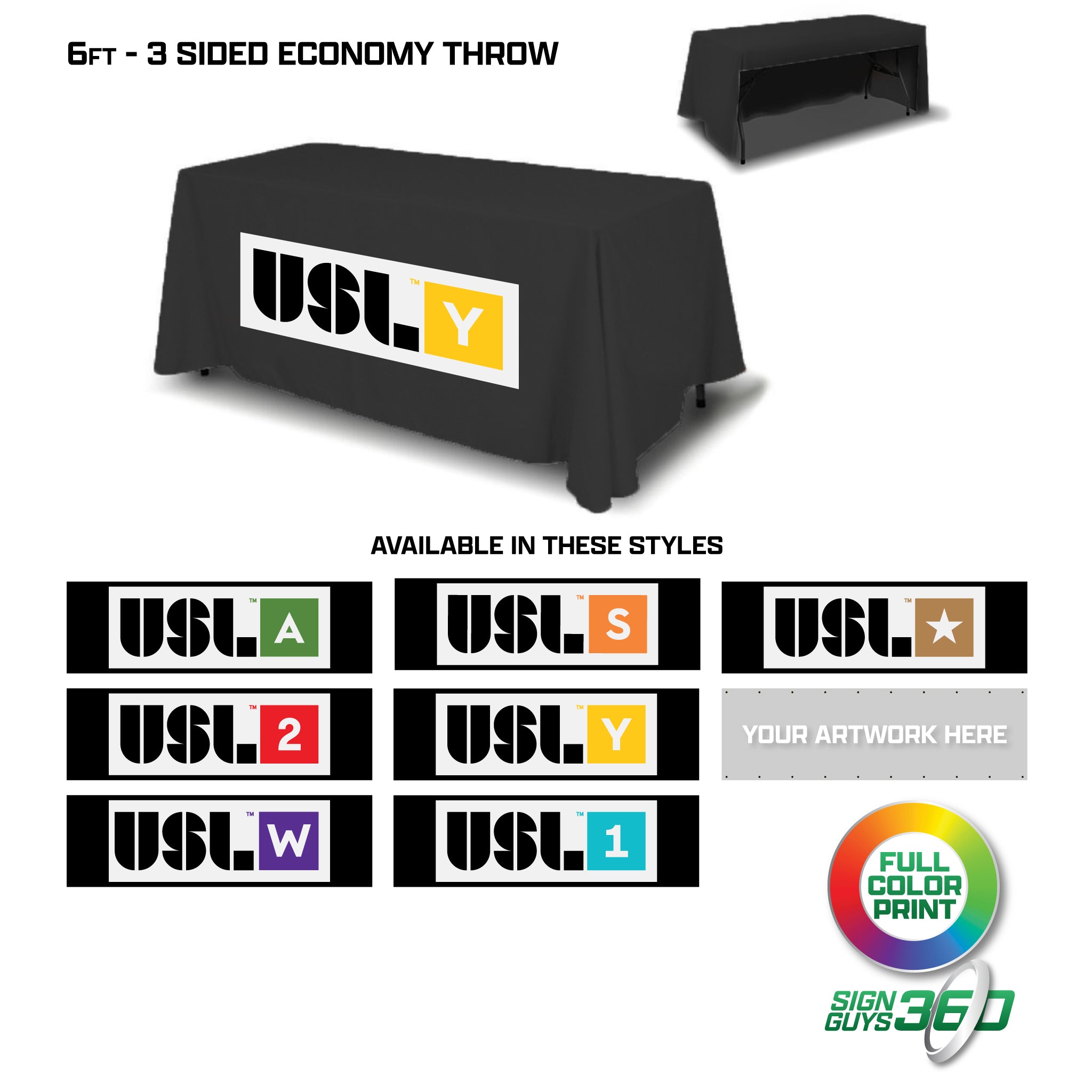 Table Throw - USL