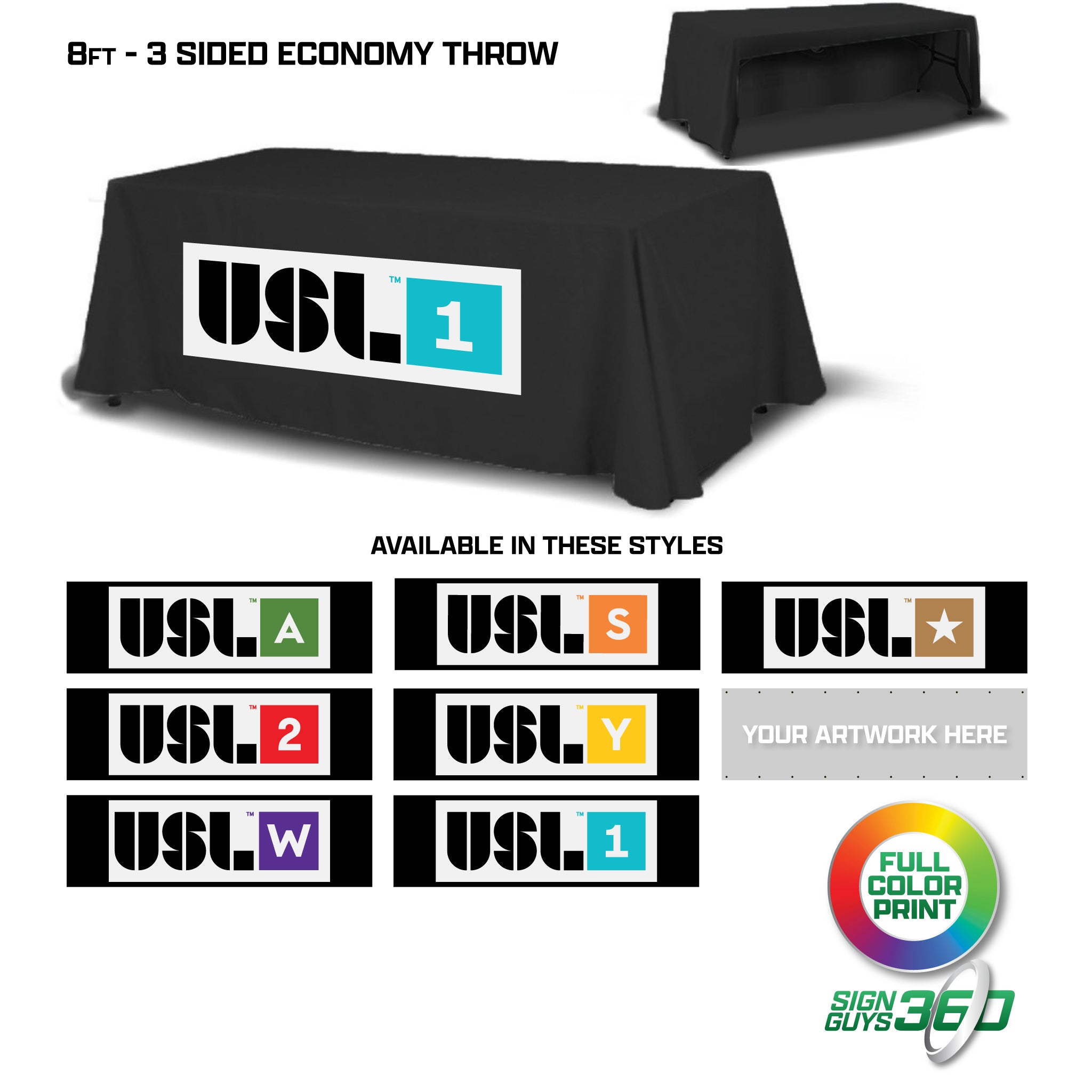 Table Throw - USL