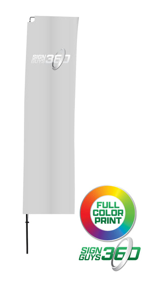 Rectangle Flag - Small (8.5)