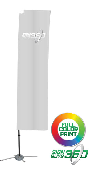 Rectangle Flag - Small (8.5)