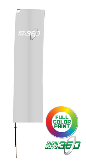 Rectangle Flag - Small (8.5)