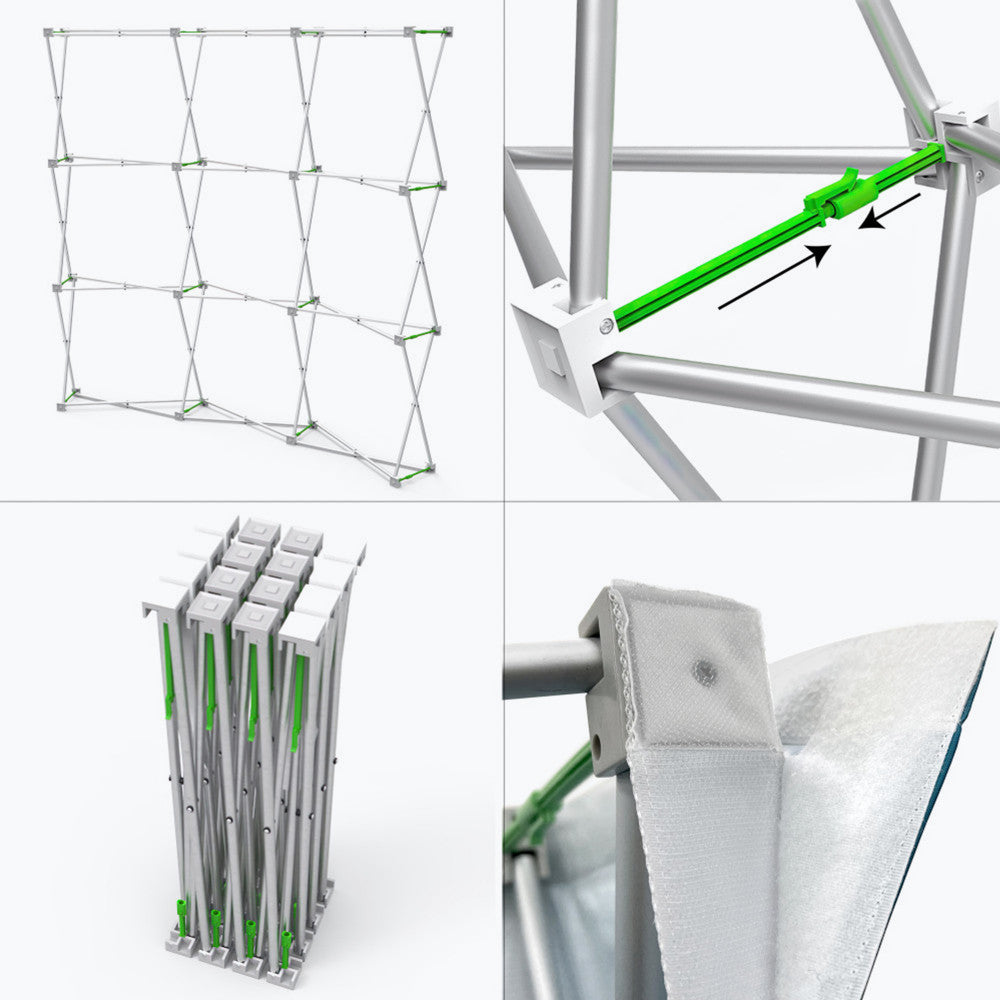 10ft Curved Backdrop with Velcro (Copy)