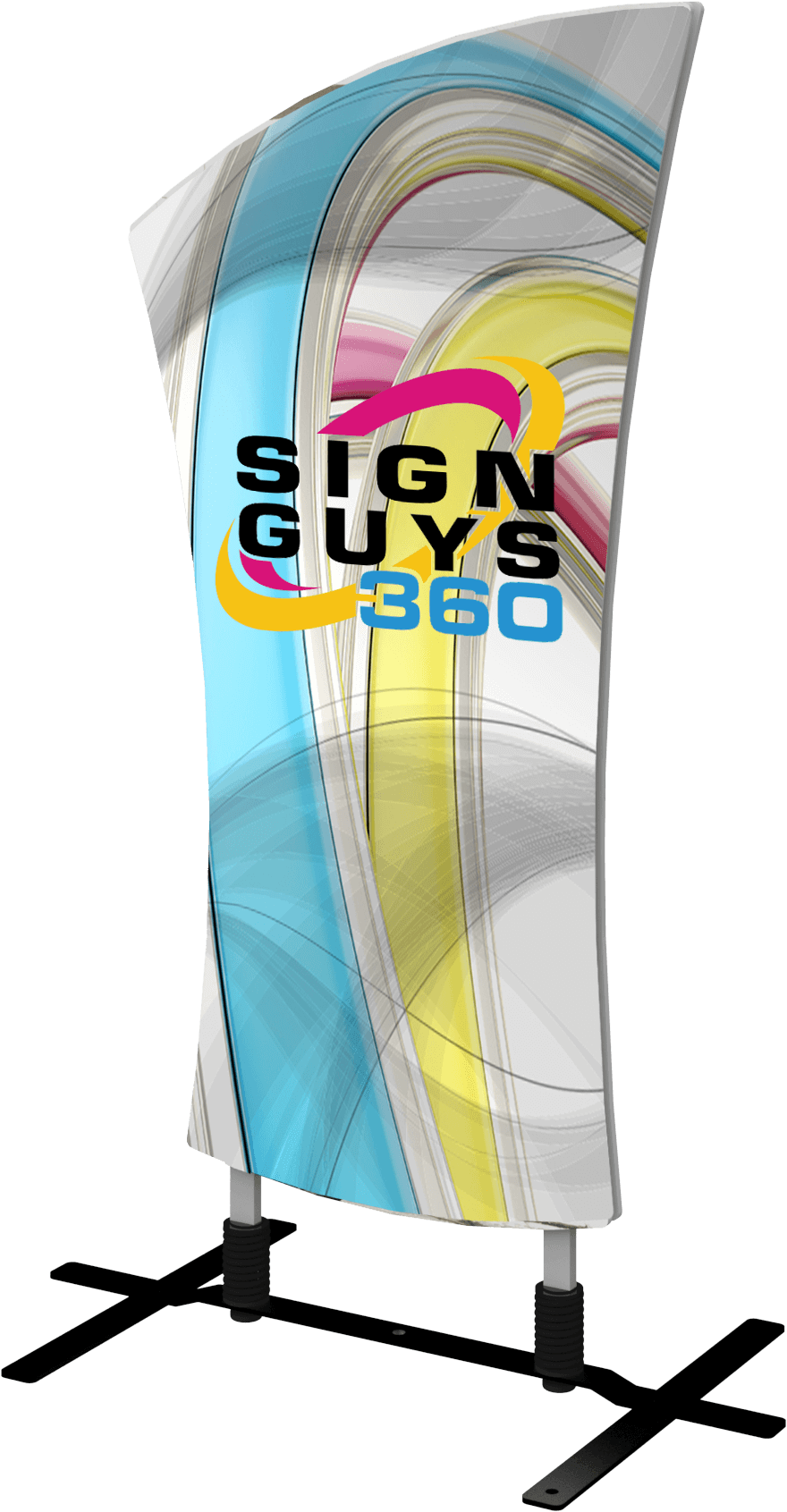Contour Sign Contour Outdoor Sign Wave 1 - Water Base – Sign Guys 360